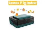 Digital Led Fully Automatic 25 Egg Incubator Hatch Turning Chicken Eggs Poultry