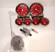 Smiths Electrical Temp+Oil+Volt+Fuel+Speedo+Tacho 100 mm With 3 senders Units RC