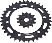 Szwaldaper 520 13T 36T 520-13T Front Rear Sprocket Gear Staring Wheel CB300 CB300F 2015-2018 CBR300 CBR300R CBR300RA 2014-2020 CB CBR 300 Motorcycle Rear Sprocket(Front Rear)