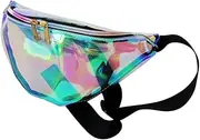 HOODANCOS Fashion Women's Waist Pack Transparent Beach Bag for Running Cycling and Travel Key and Phone Holder for Hands Outdoor Activities