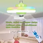 Ceiling Fan with Light, Ceiling Fan with Lamp, LED Ceiling Fan Light for