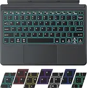Uogic Type Cover for Microsoft Surface Go 3/Surface Go 2/Surface Go, Ultra-Slim Portable Bluetooth Wireless Surface Go Keyboard with Backlight, Rechargeable & Long Standby Time, Surface Go Accessories