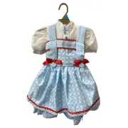 Rubies Kids Wizard of Oz Dorothy Premium Costume, with Dress, Basket, Plush Toto