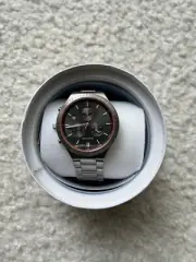 Bering Time Titan Chrono Silver Titanium Case and Strap Men's Watch 11743-709