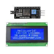IIC I2C TWI Serial 2004 20X4 LCD Module Shield Compatible with Arduino R3 Mega
