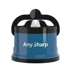 AnySharp Classic Knife Sharpener All Kitchen Knives Sharpening Tool Blue/Black