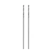 2pcs 0.95mm C3/K10 Tungsten Carbide Precision Straight Shank Twist Drill Bit