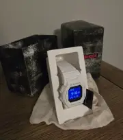 CASIO G-SHOCK GD-B500-7JF Bluetooth Digital Quartz Watch White 41.5mm