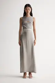Estelle Skirt Dusty Sage Size 8 | Elka Collective