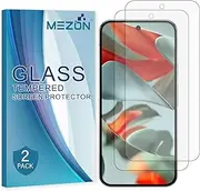 [MEZON] [2 Pack] Tempered Glass for Google Pixel 9 Pro - Crystal Clear Premium 9H HD Screen Protectors – Case Friendly, Shock Absorption (Pixel 9 Pro, 9H)