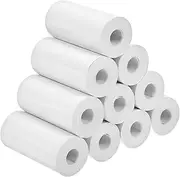 KOMBIUDA 10Rolls Pocket Printer Thermal Paper Self Adhesive Label Sticker Paper for Thermal Printers Compact Portable Long Lasting Use Smooth Finish for Memos Labels