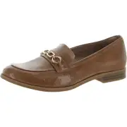 Naturalizer Womens Mariana Tan Chain Loafers Shoes 6 Wide (C,D,W) BHFO 5400