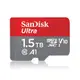 SanDisk Ultra 1.5TB microSD 記憶卡 A1 UHS-I 傳輸150MB 手機 switch適用