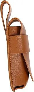 JOINPAYA Harmonica Leather Case Harmonica Case Drum Plush Trumpet Harmonica Protector Instrument Harmonica Storage Holder The Harmonica Fire Tablet Jaw Harmonica Sleeve Whistle Brown