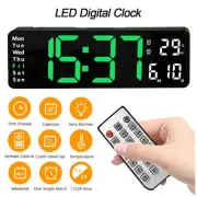 Alarm Clock Table Clock Temperature Date Display LED Digital Wall Clocks