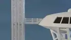Lost in Space 10" JUPITER 2 Launch Pad Gantry 3 Towers 2 MPs 3D Printed