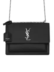 Saint Laurent Sunset Medium in Smooth Leather