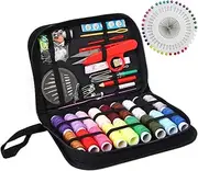 Sewing KIT Premium Repair Set, XL Sewing Supplies for DIY,Easy to USE Portable Mini Mending Button Travel Sew Kits, Sowing Stuff for Adults & Beginners, Giftable