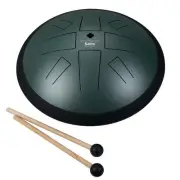 Sela Melody 10" C Golden Gate Tongue Drum - Dark Green - SE373