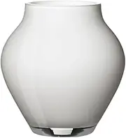 [Villeroy & Boch] Oronda Mini Vase Arctic Breeze, 12 cm, Glass, White, 12 x 11 x 11.5 cm