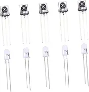 jojofuny 5pairs Ir Emitter and Receiver Led Diodes for Home Audio-Visual and Appliances Operate Distance Durable and Practical Design Compatible Tv DVD Air Conditioning