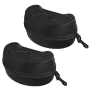 Hard Ski Goggle Case, 2 Pack EVA Sports Glasses Case Shockproof Snowboard Gog...