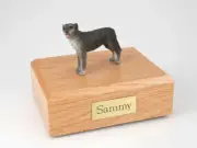 Irish Wolfhound Stand Pet Cremation Urn Available in 3 Diff. Colors & 4 Sizes