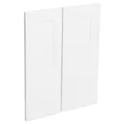 Kaboodle Vanilla Essence Alpine Corner Wall Cabinet Doors - 2 Pack
