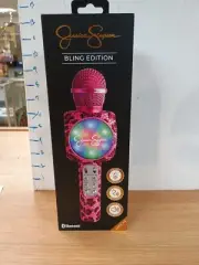Jessica Simpson Pink Microphone Bling Edition - Wireless Bluetooth For Karaoke