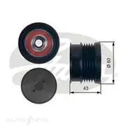 Gates Alternator Pulley - OAP7134