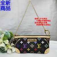 在飛比找Yahoo!奇摩拍賣優惠-☆優買二手精品名牌店☆ LV M60092 黑彩 原花 字紋