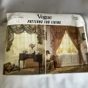 Vogue Patterns For Living Susanna Stratton-Norris Swags And Jabots Pattern Uncut