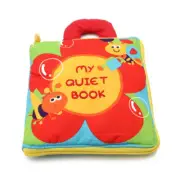 Cartoon Fabric Book Learning Soft Toy Interactive Travel Book Newborns Favor