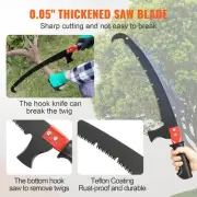 Manual Telescopic Tree Pruner with Aluminum Pole, 1.5-6.1m, Sharp Blade