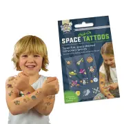 Temporary Space Tattoos