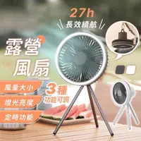 在飛比找momo購物網優惠-【178SHOP】露營風扇(三腳架風扇 露營風扇燈 吊扇燈 