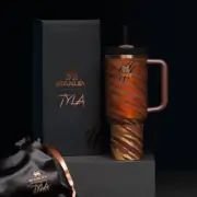 Stanley cup leopard print tiger car cup new hot product 40oz-1200ml Tiger claw