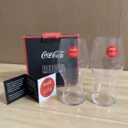 Riedel Coca Cola Glass Set Tableware Collector Goods With Box Rare Unused