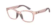 Emporio Armani EK3003F Asian Fit Kids 5544 Men's Glasses Pink Size 49 - Private Health Rebate - Blue Light Block Available