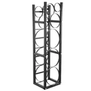 Heavy-Duty Steel Refrigerant Cylinder Rack with 6 Storage Positions