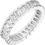 [Generic] Women's Fashion Quadrilateral Geometric Simple Zircon Ring