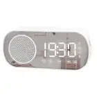 2X(LED Digital Alarm Clock with FM Radio and Bluetooth Speaker, 3 Levels1821