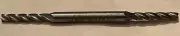 3/16" HSS 4 FLUTE DOUBLE END MILL, 3/16 SHANK, CENTER CUT, NEW, 3/4" FLUTE