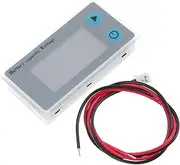 1pc Battery Indicator Monitor Batteries Battery Power Display Capacity Indicator Battery Level Indicator Battery Capacity Display Lithium Power Indicator Voltage Indicator Plastic