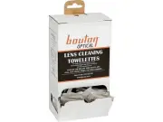 Large White Paper Towel Holder Eyewear Cleaning Towelettes Made in USA 100 Pack