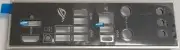 ASUS I/O SHIELD BLENDE ROG STRIX Z490-I GAMING
