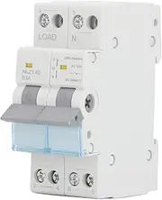Dual Power Transfer Switch Manual Transfer Switch Dual Power Manual Switch 63A 230VAC 2P DIN Rail Mount for RV Home Generator
