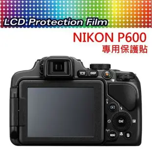 NIKON P600 相機 專用 螢幕保護貼 免裁切 靜電抗刮【門市可代貼】3吋【中壢NOVA-水世界】【跨店APP下單最高20%點數回饋】