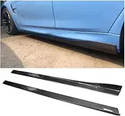 Compatible for BMW F80 M3 F82 F83 M4 2012-2017 Carbon Fiber Side Skirts Extension Lips Car Styling