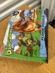 DINOSAURS Melissa & Doug 48 Jumbo Piece X-Large Floor Puzzle
